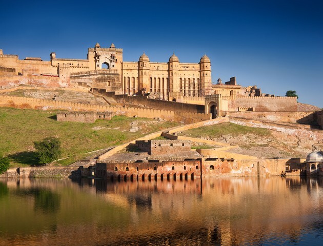 Amber Fort, nearby Jaipur city in north-western India.